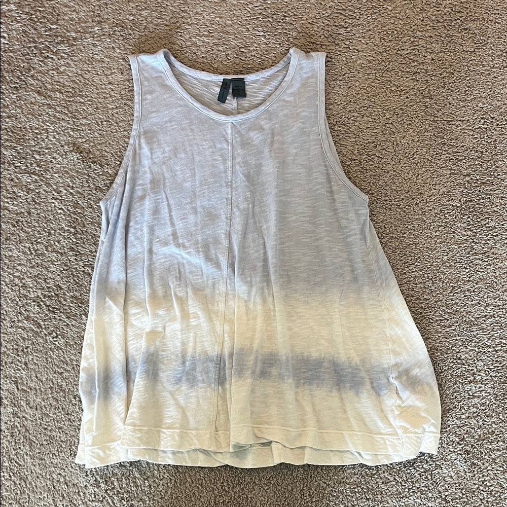 Women’s Light Blue Ombre Sleeveless Tank Top